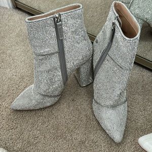 Steve Madden Rhinestone Booties